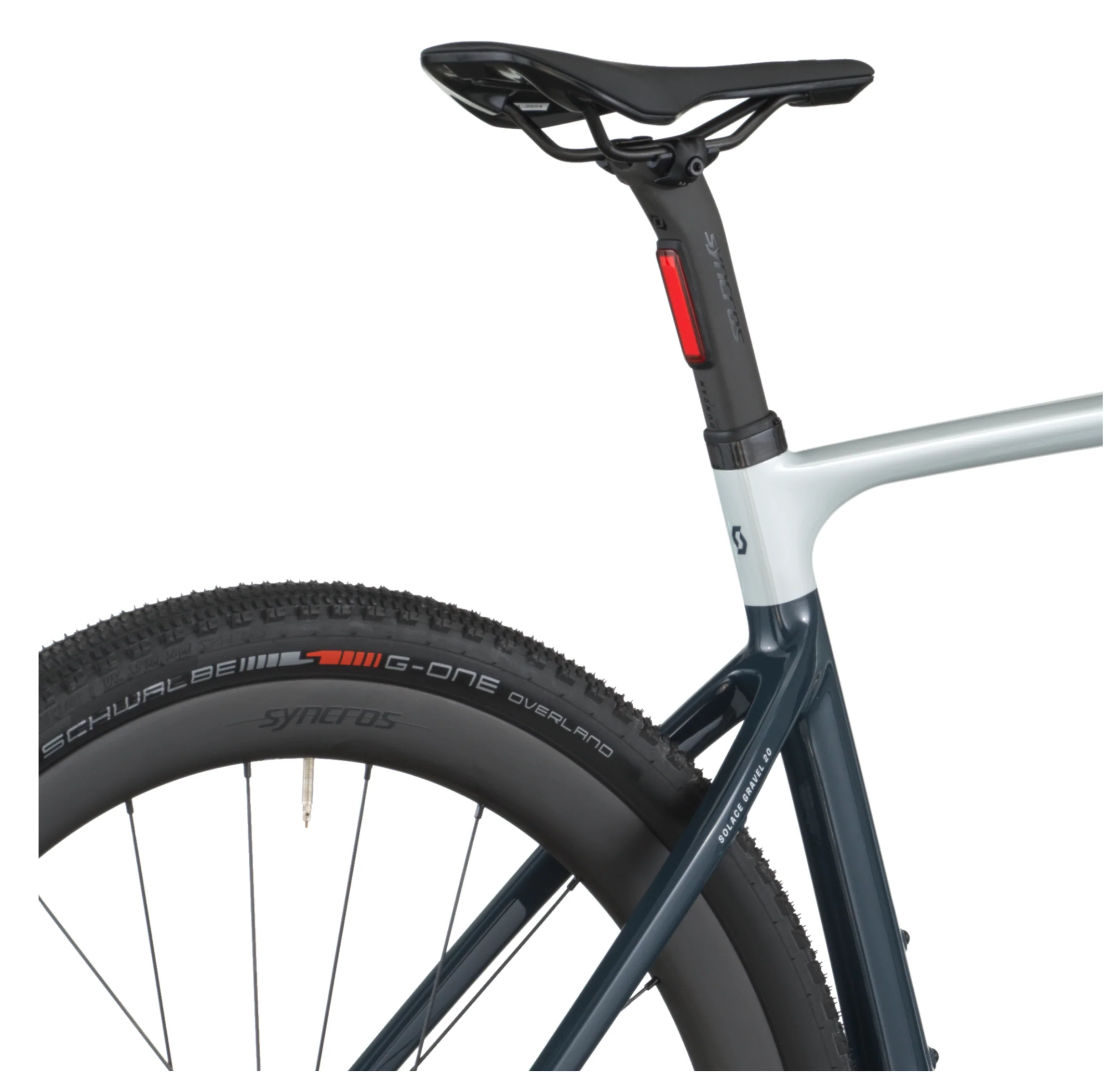 Scott Solace Gravel 20 Gravel Bike - Squid Blue Beluga Grey - Image 6