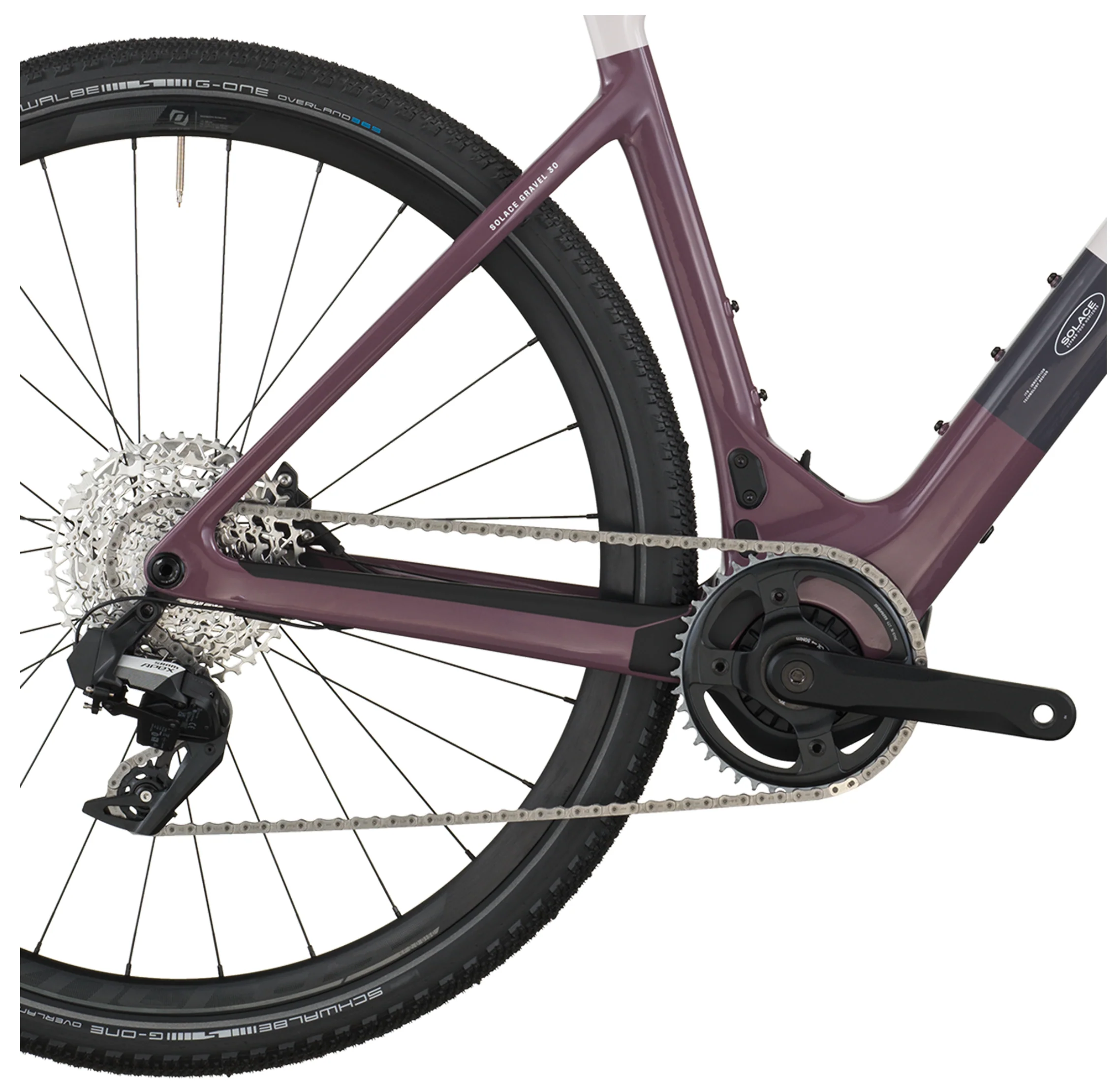 Scott Solace Gravel 30 Gravel Bike - Mineral Pink Flint Purple - Image 4