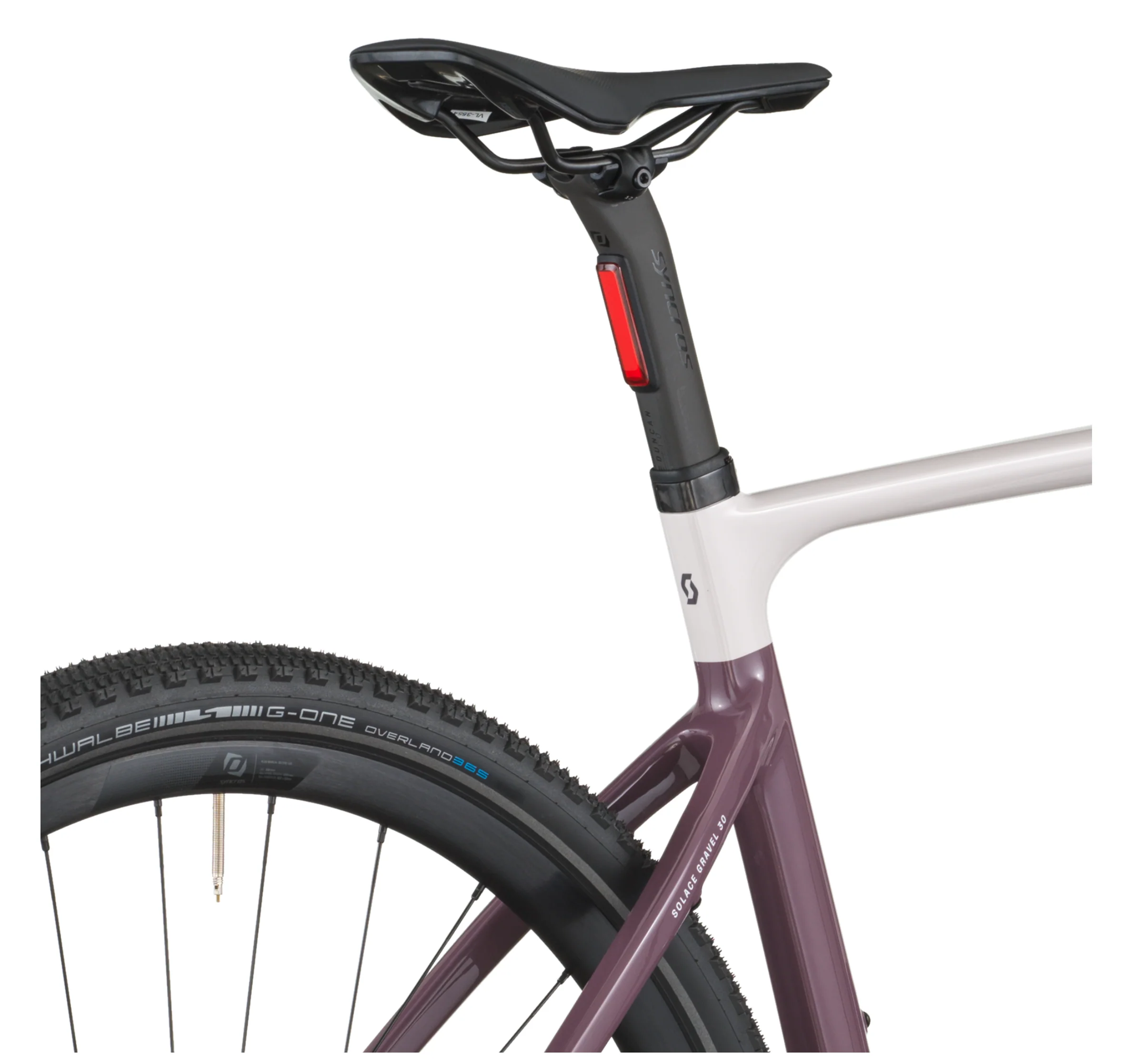 Scott Solace Gravel 30 Gravel Bike - Mineral Pink Flint Purple - Image 6
