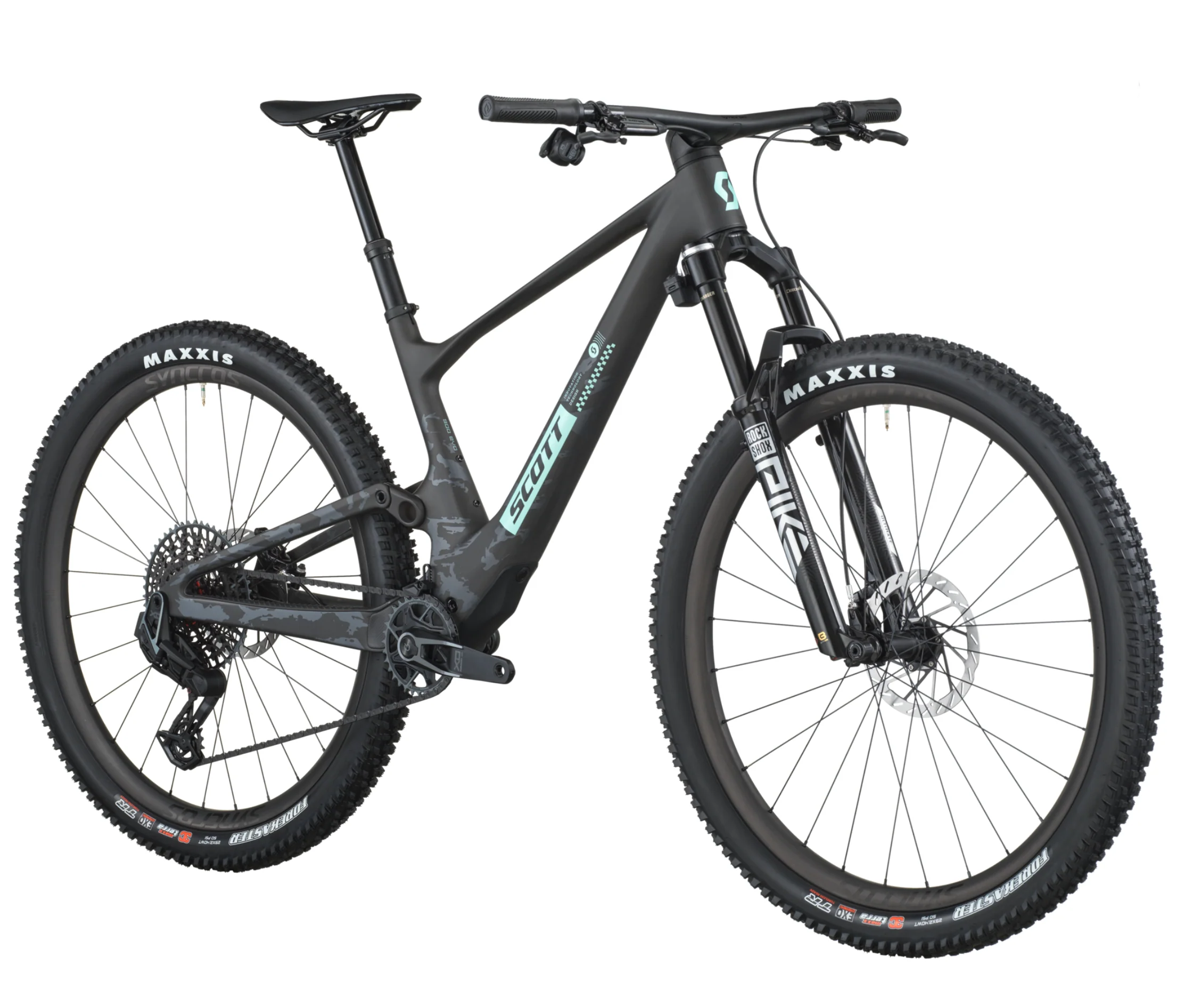 Scott Spark 900 Evo Full Suspension Mountain Bike In Carbon Black - Image 2