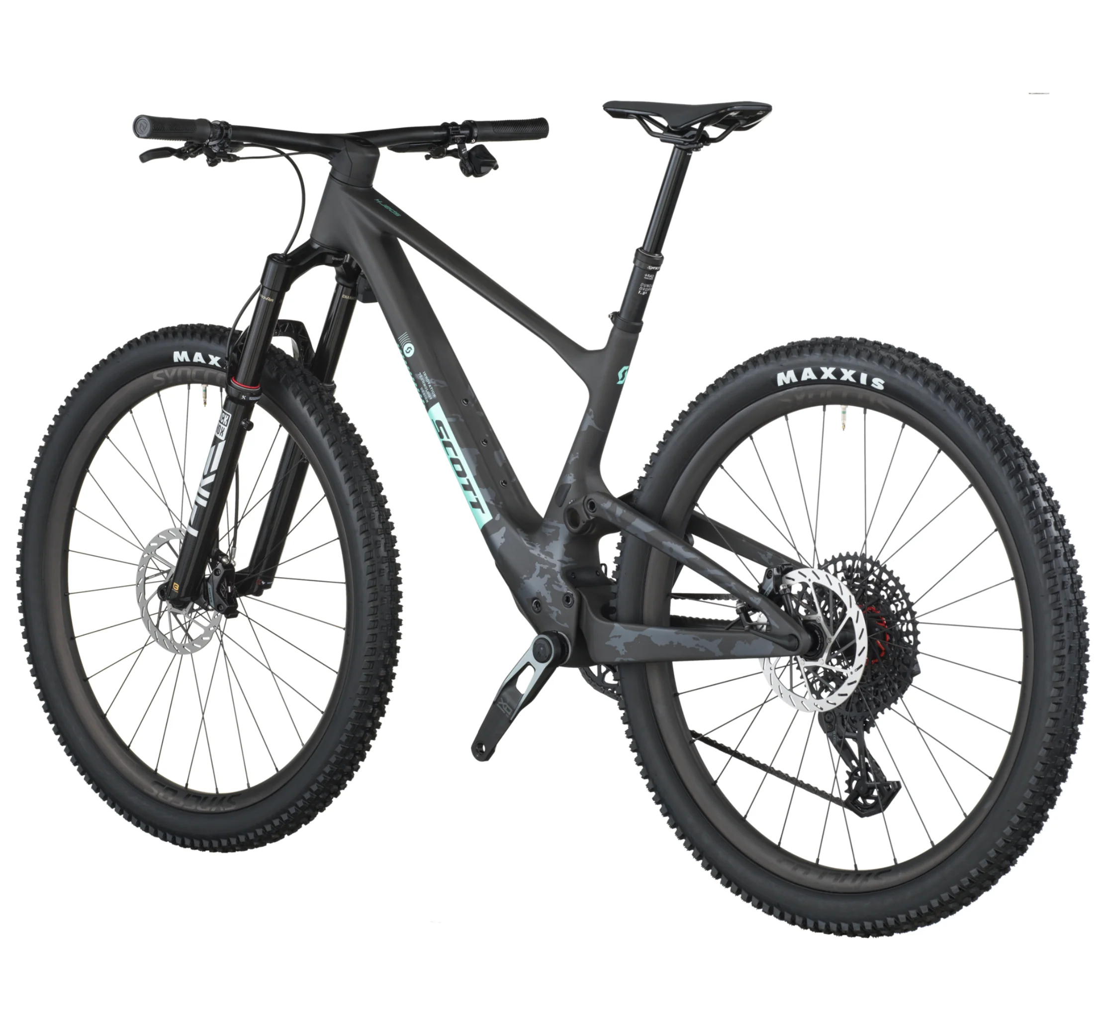 Scott Spark 900 Evo Full Suspension Mountain Bike In Carbon Black - Image 3