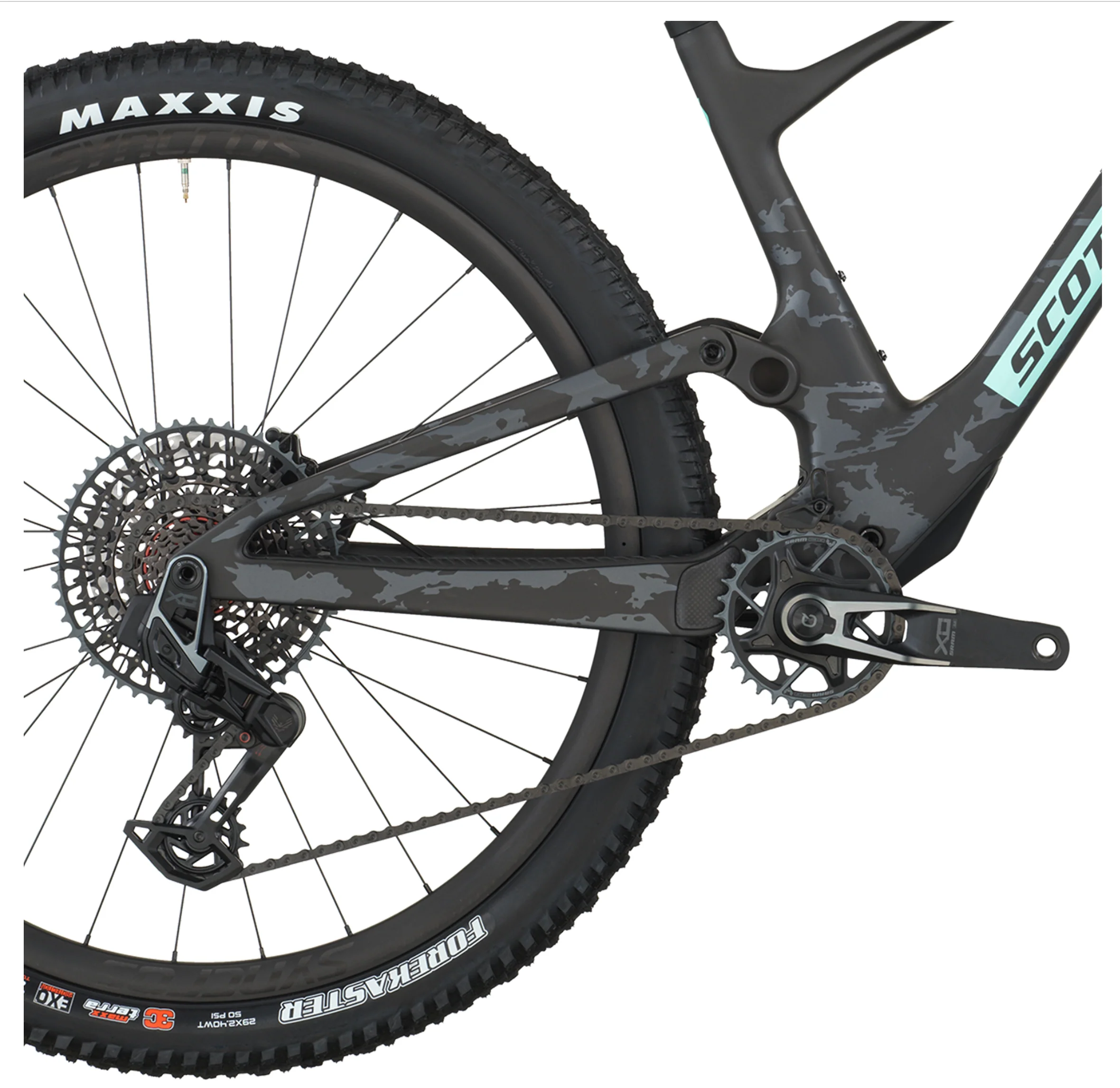 Scott Spark 900 Evo Full Suspension Mountain Bike In Carbon Black - Image 4