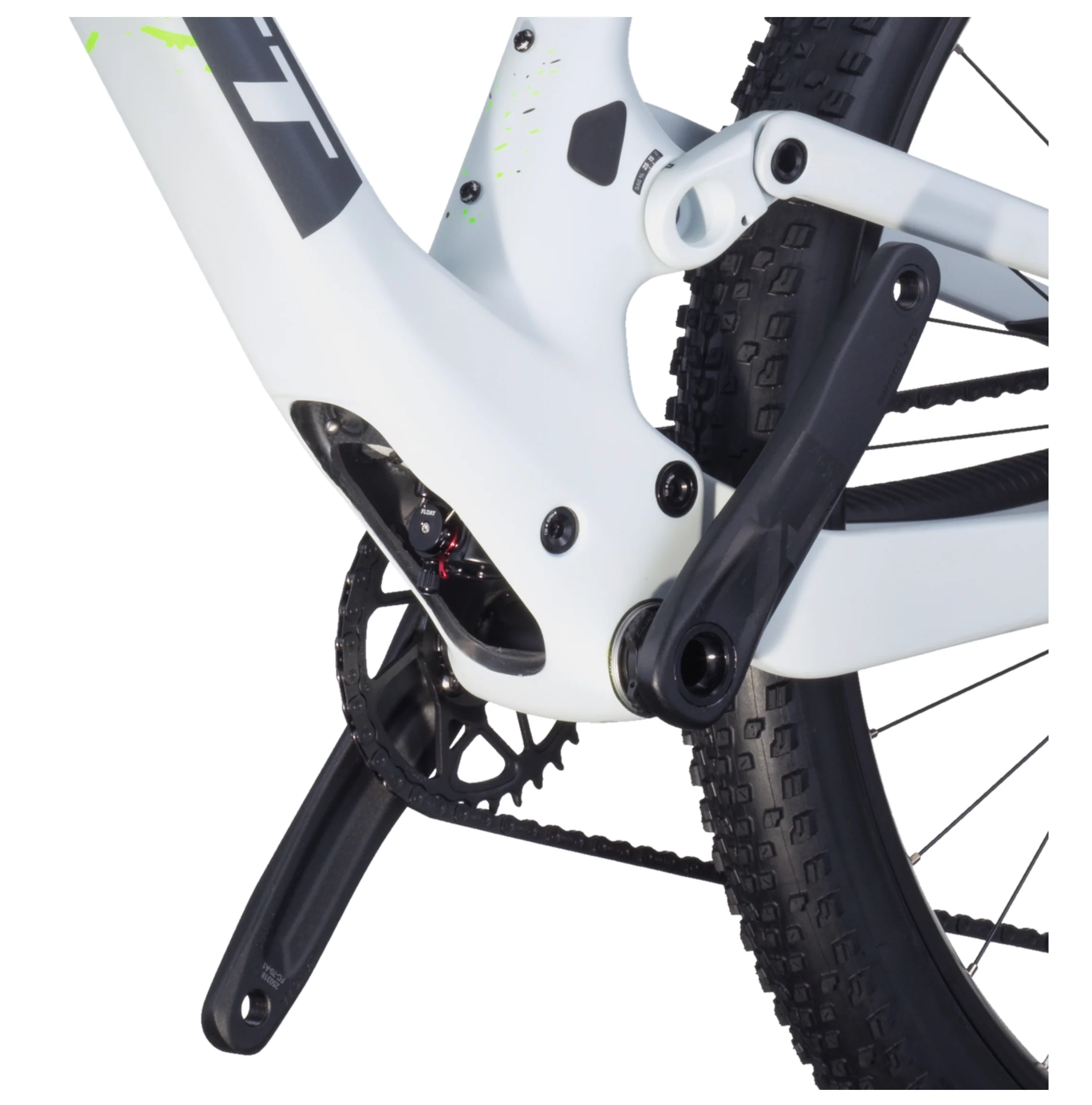 Scott Spark RC Comp Full Suspension Mountain Bike In Cumulus White - Image 8