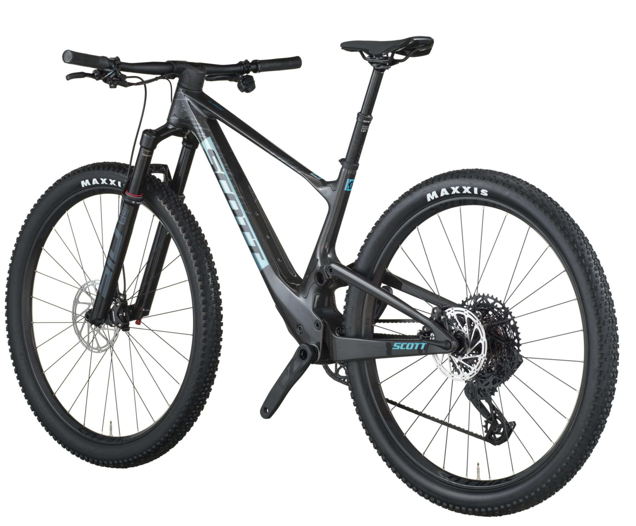 Scott Spark RC Team Full Suspension Mountain Bike In Carbon Black - Image 3