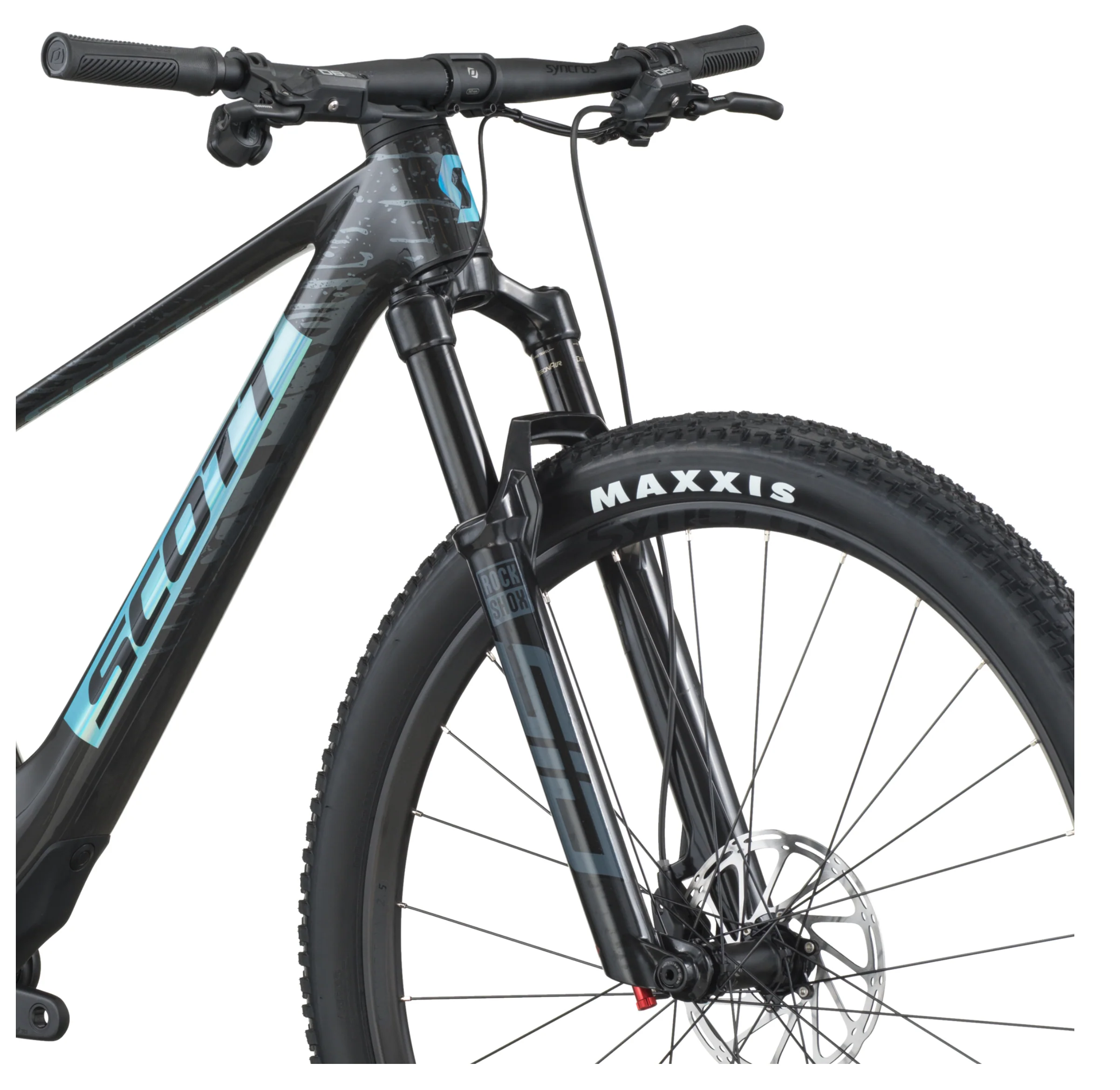 Scott Spark RC Team Full Suspension Mountain Bike In Carbon Black - Image 5