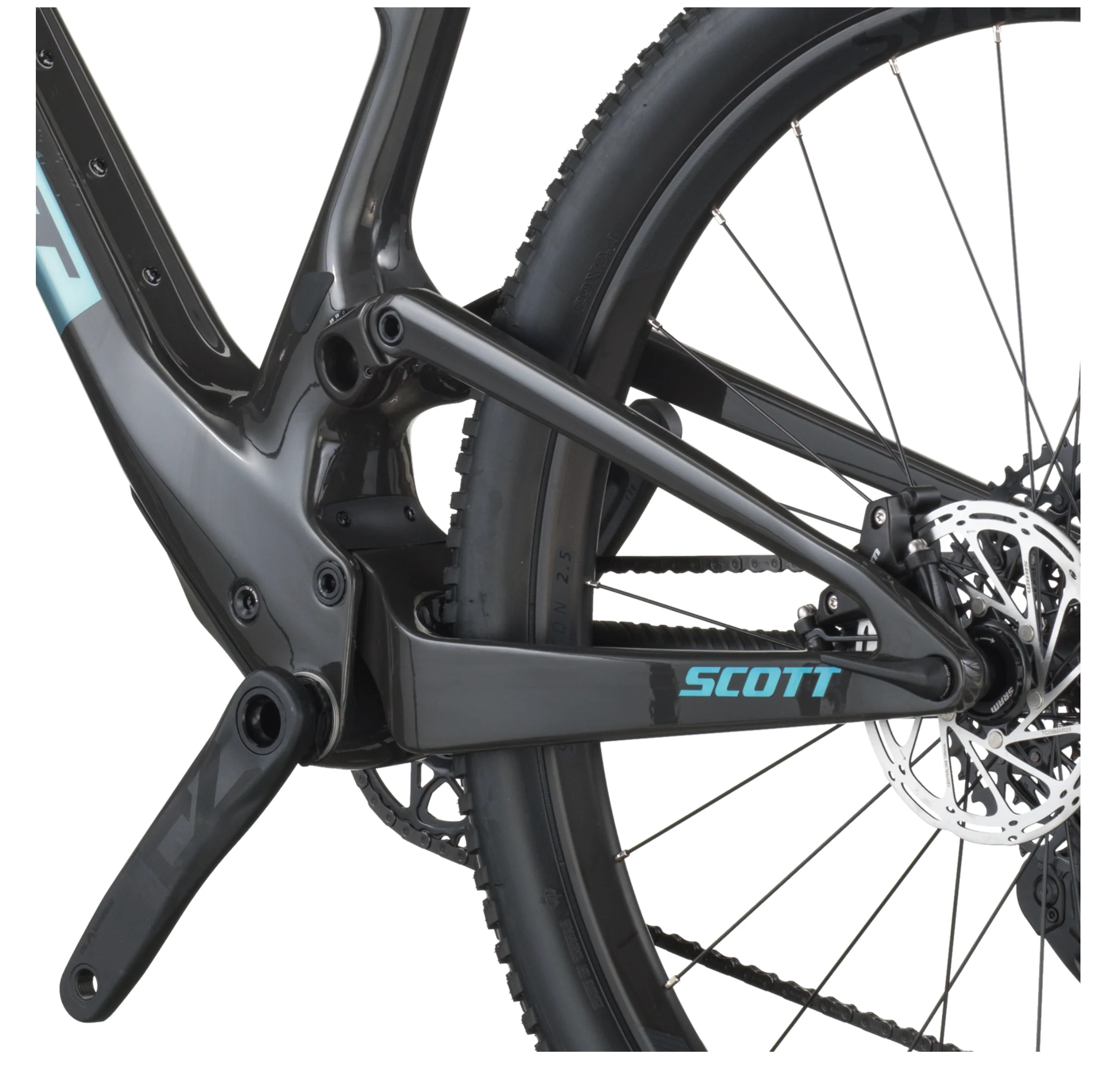 Scott Spark RC Team Full Suspension Mountain Bike In Carbon Black - Image 9