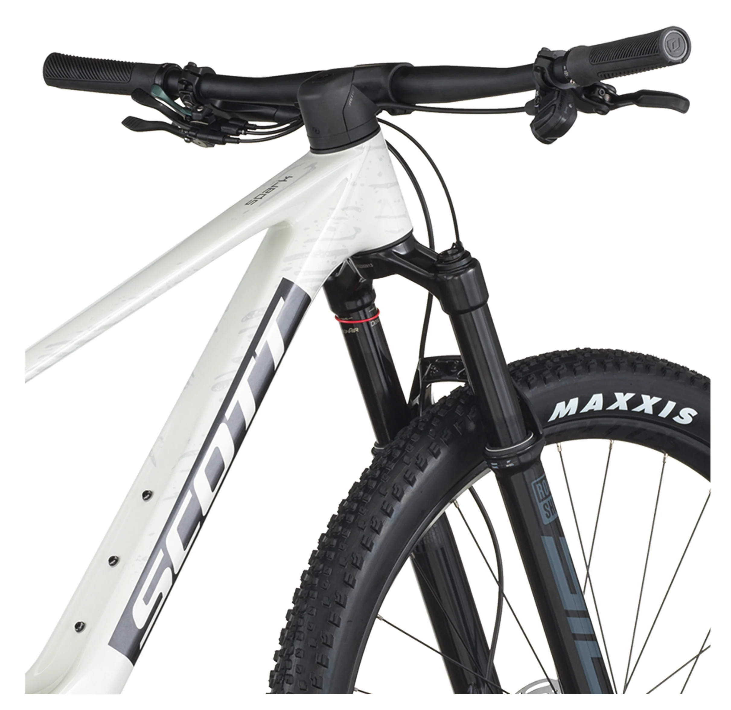Scott Spark RC Team Full Suspension Mountain Bike In Whisper Grey - Image 8