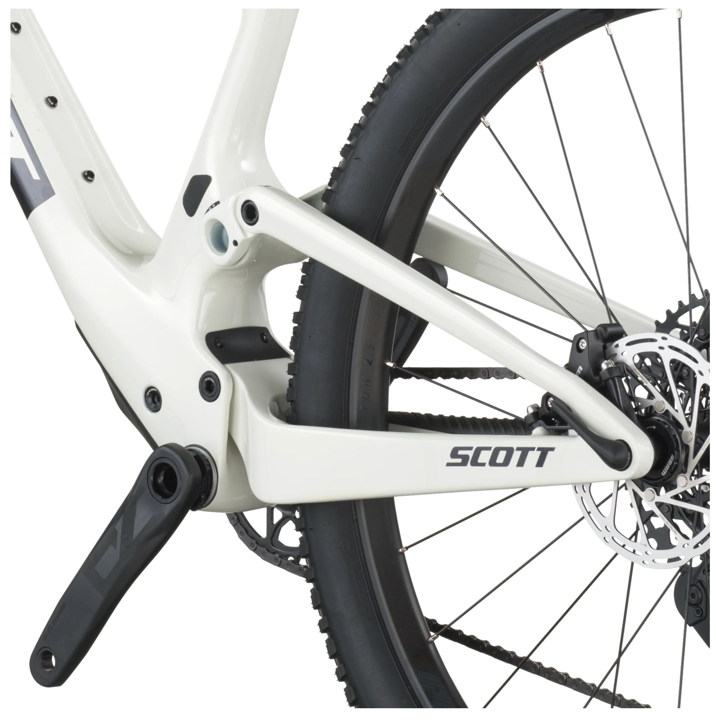 Scott Spark RC Team Full Suspension Mountain Bike In Whisper Grey - Image 9