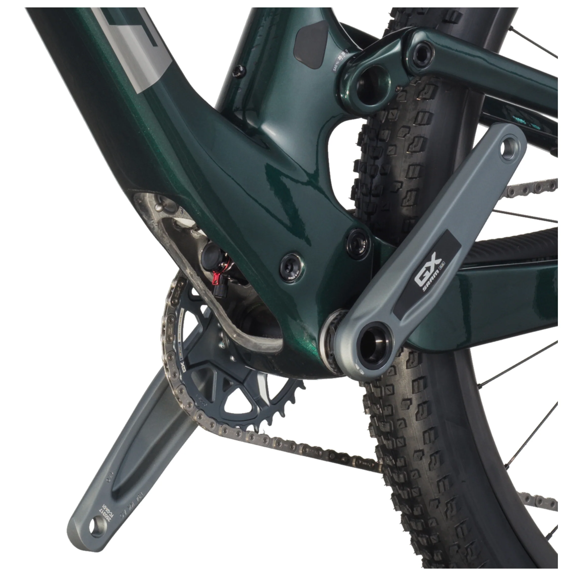Scott Spark RC Team Issue Full Suspension Mountain Bike In Twinkle Green - Image 6