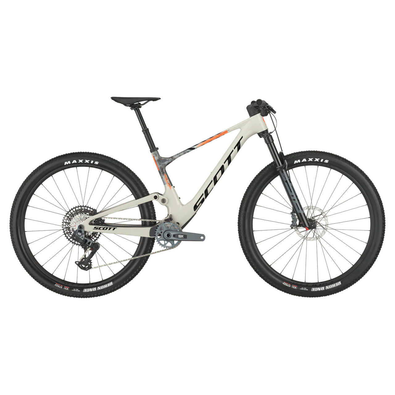 Scott Spark RC Team Issue Full Suspension Mountain Bike | Pastel Grey/Dim Grey - Image 2
