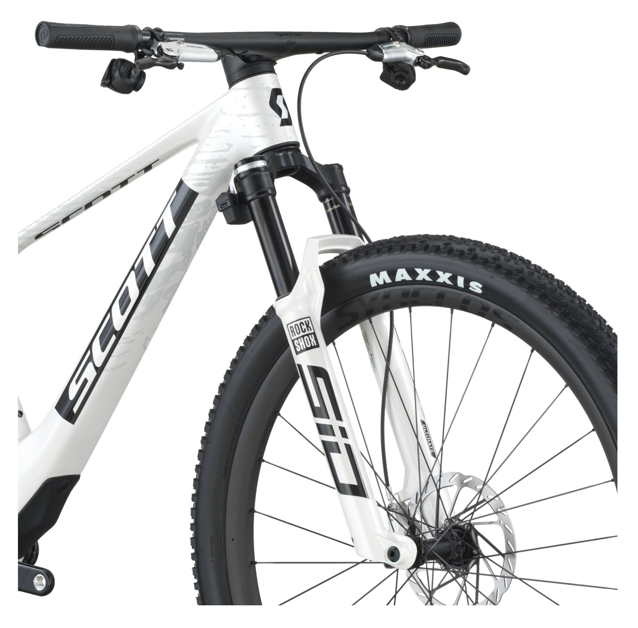 Scott Spark RC World Cup Evo Full Suspension Mountain Bike In White - Image 5