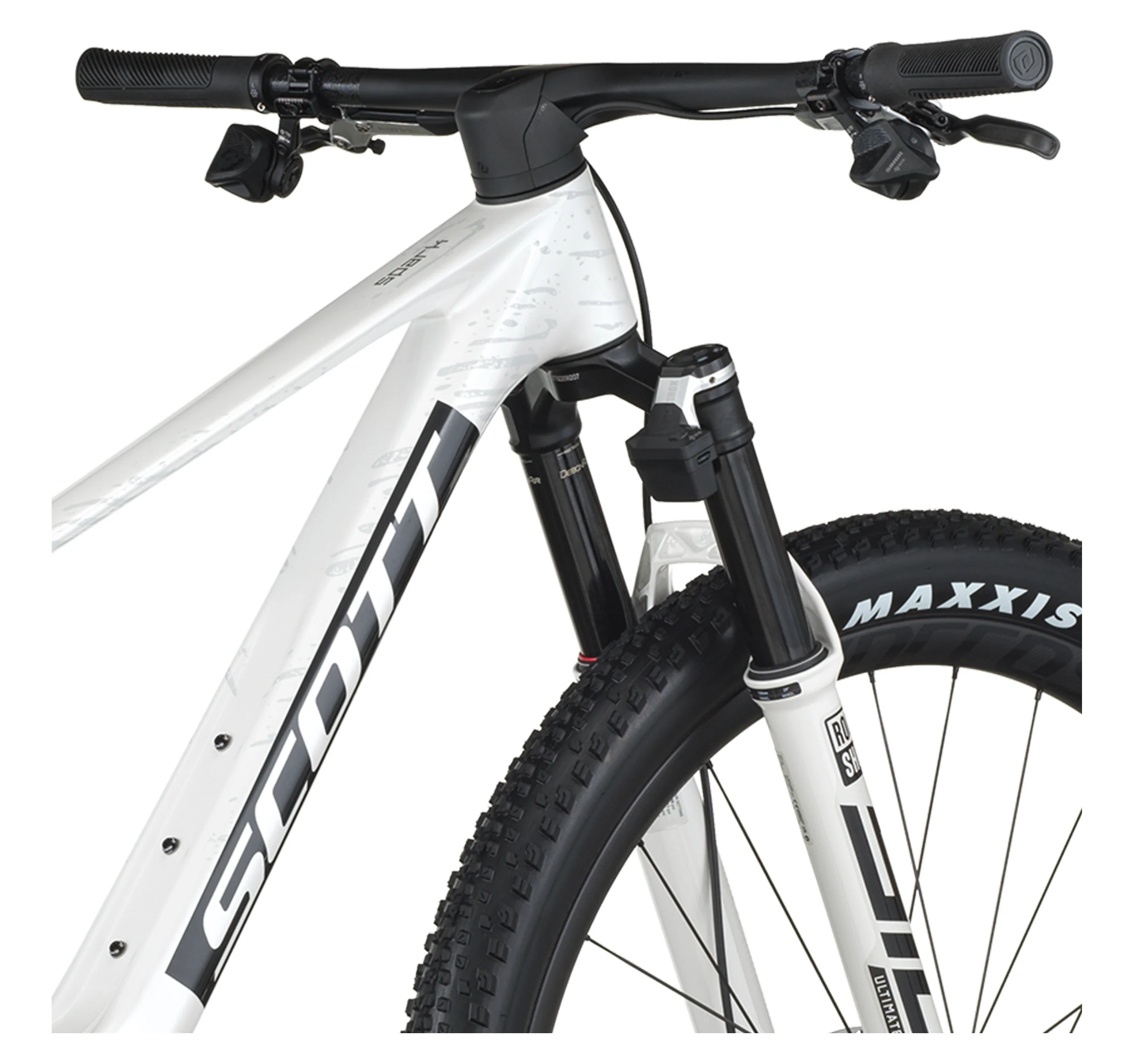 Scott Spark RC World Cup Evo Full Suspension Mountain Bike In White - Image 9