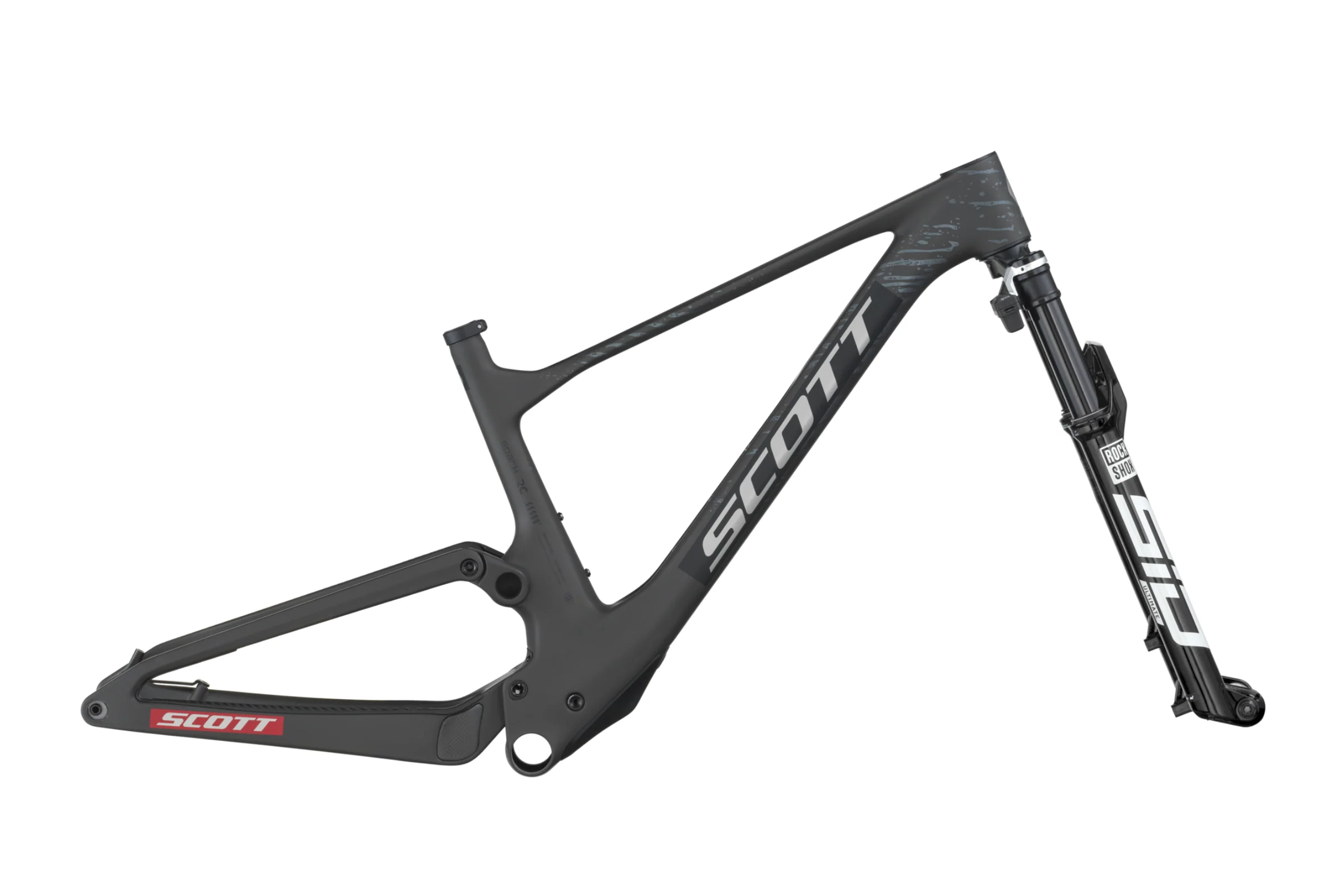 Scott Spark RC World Cup HMX Full Suspension Mountain Bike Frameset - Carbon Black - Image 2
