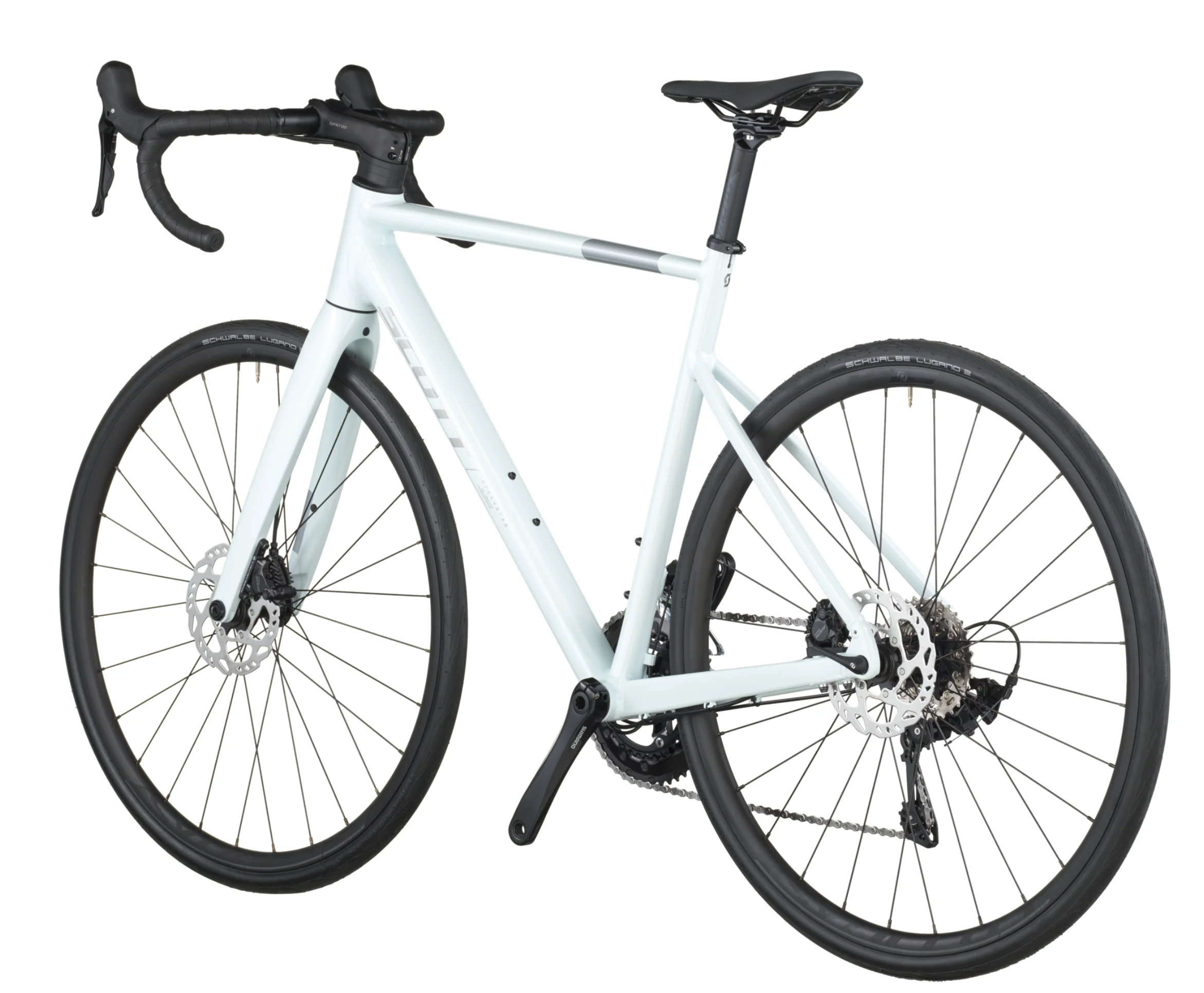 Scott Speedster 10 Road Bike In Cumulus White - Image 3