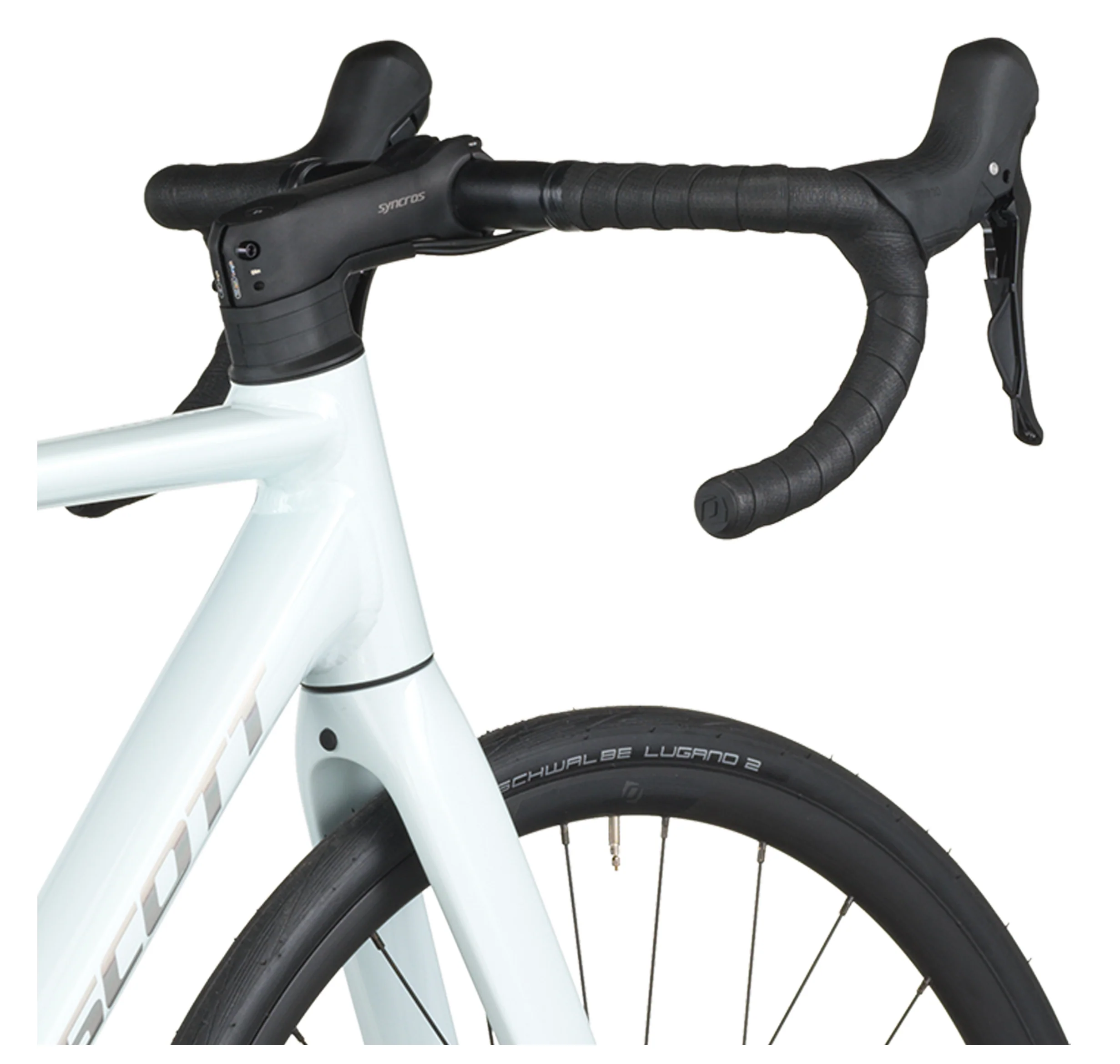Scott Speedster 10 Road Bike In Cumulus White - Image 7