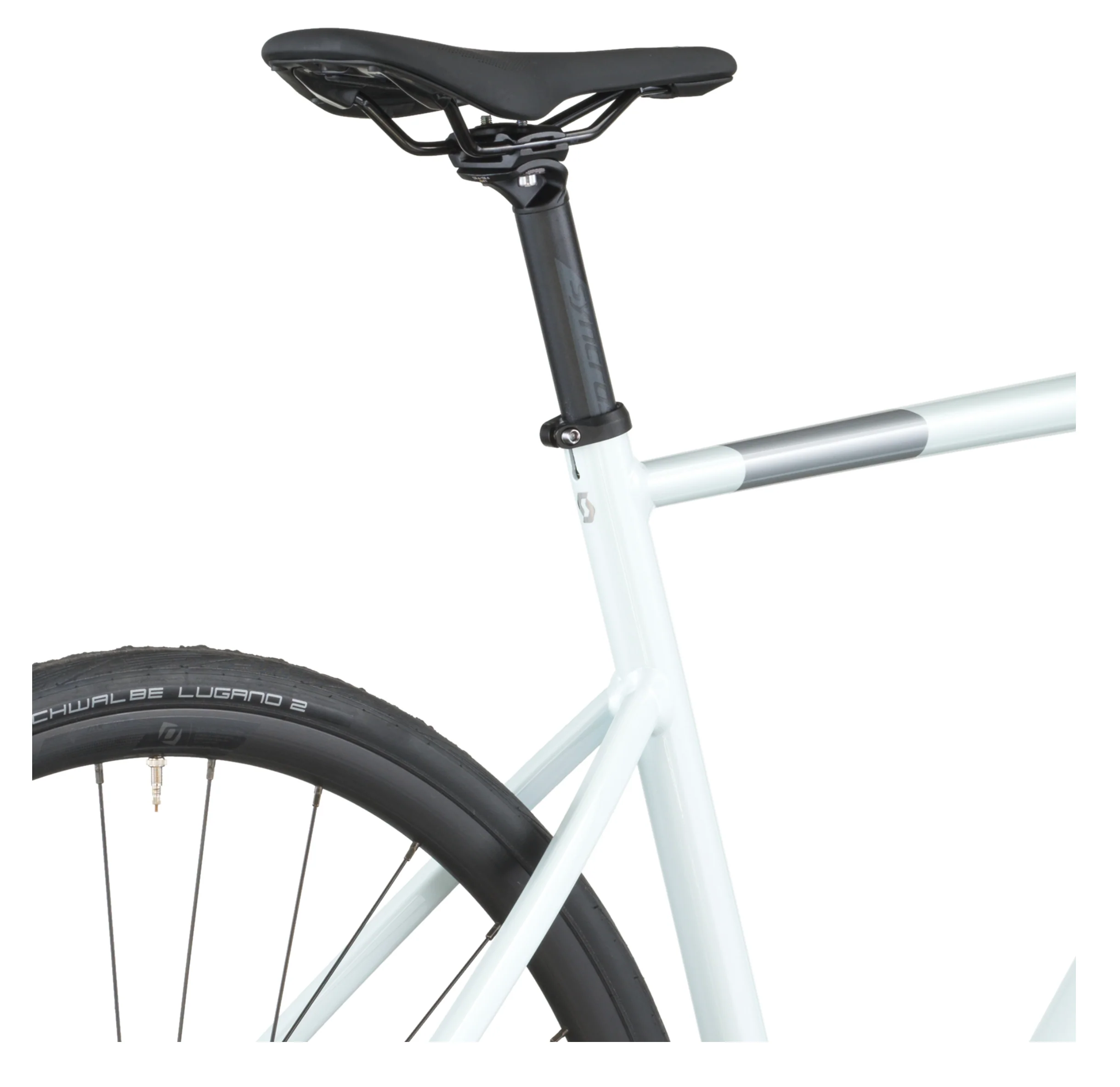 Scott Speedster 10 Road Bike In Cumulus White - Image 8