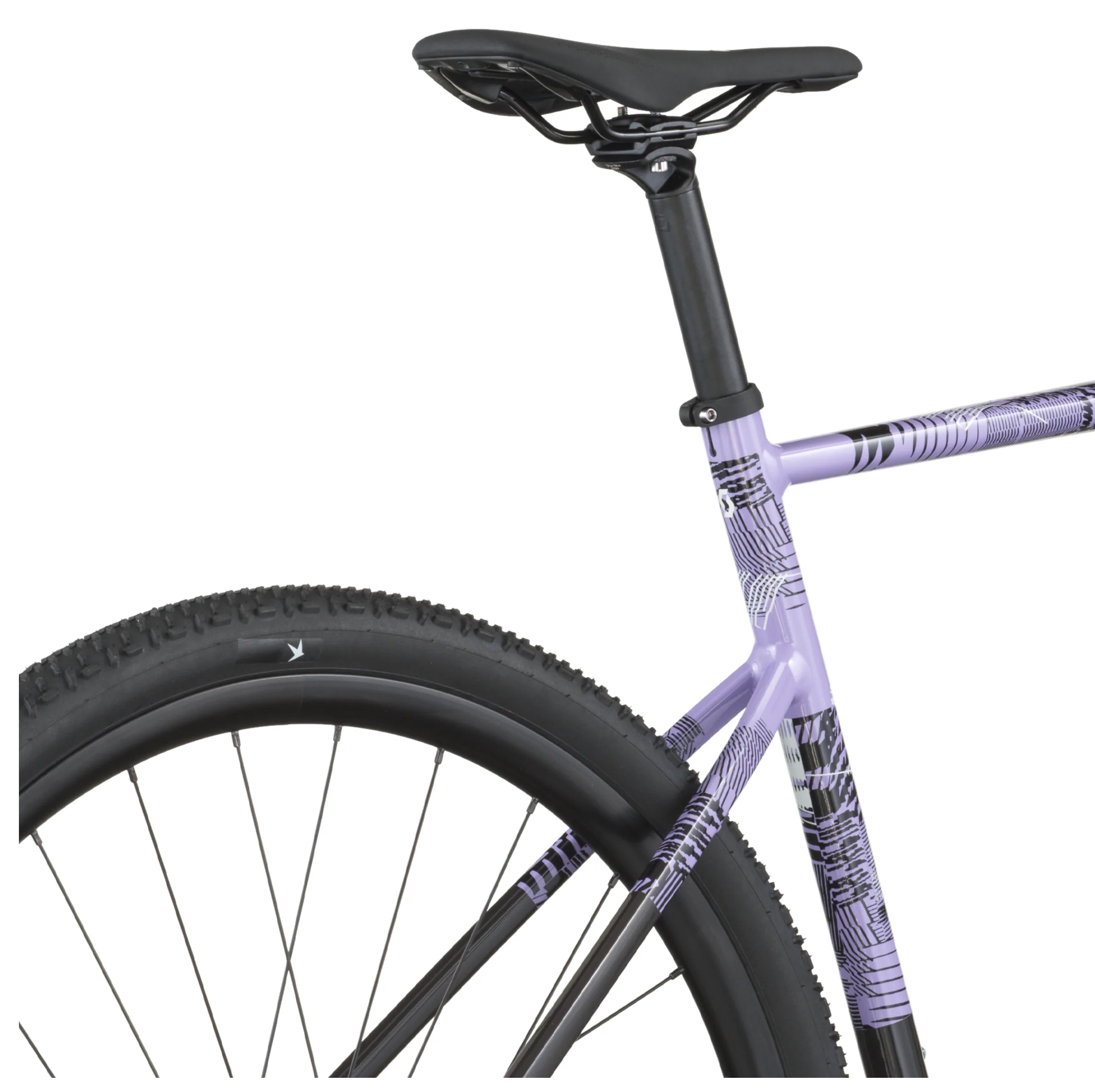 Scott Speedster Gravel 10 Gravel Bike In Carbon Black Tulip Purple - Image 6