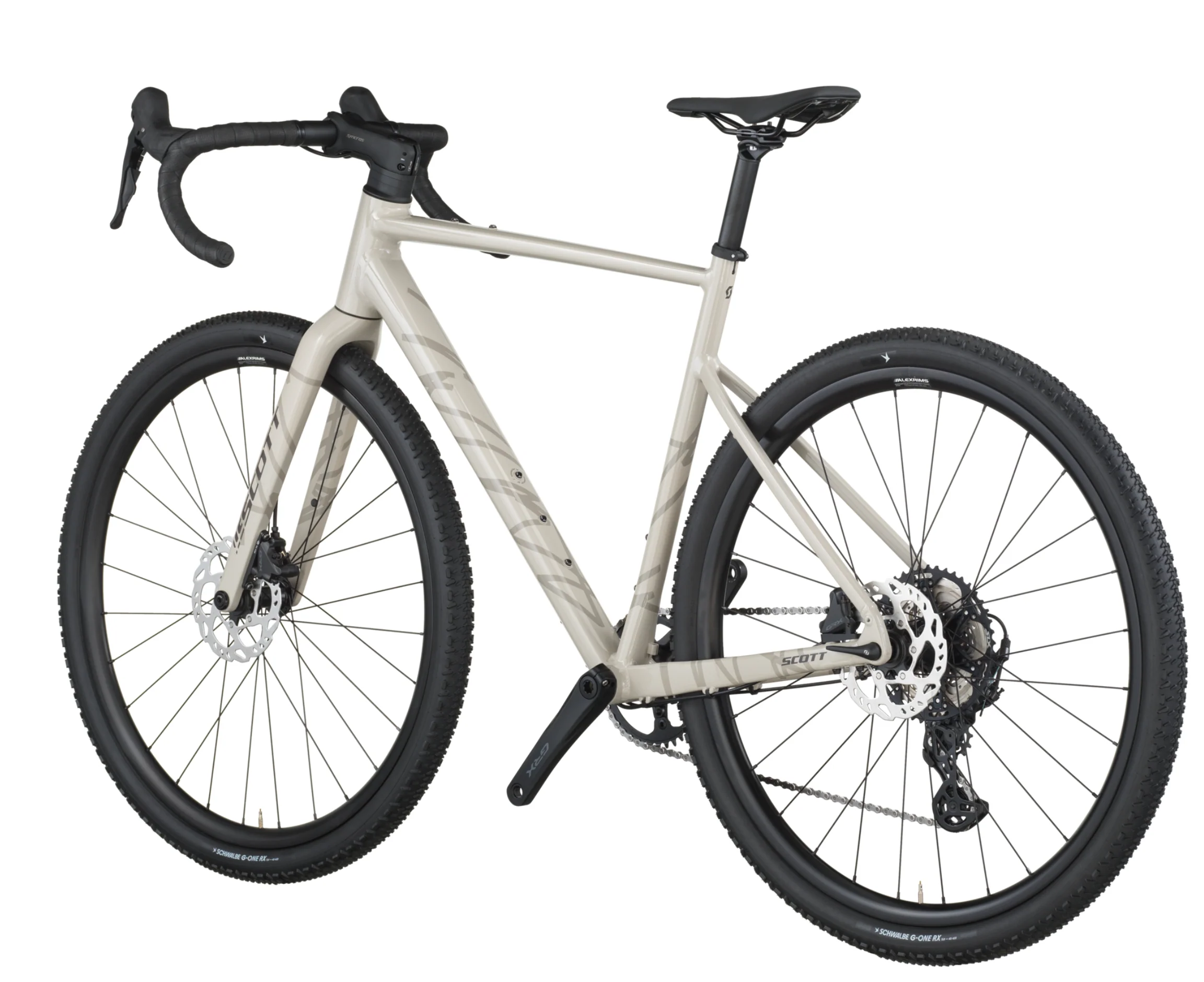Scott Speedster Gravel 10 Gravel Bike In Taupe Beige - Image 3