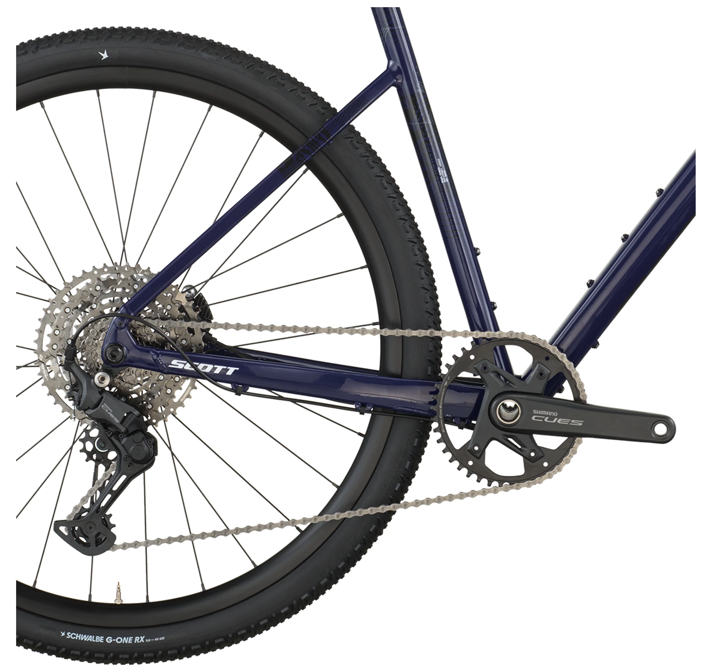 Scott Speedster Gravel 30 Gravel Bike In Grape Purple - Image 4
