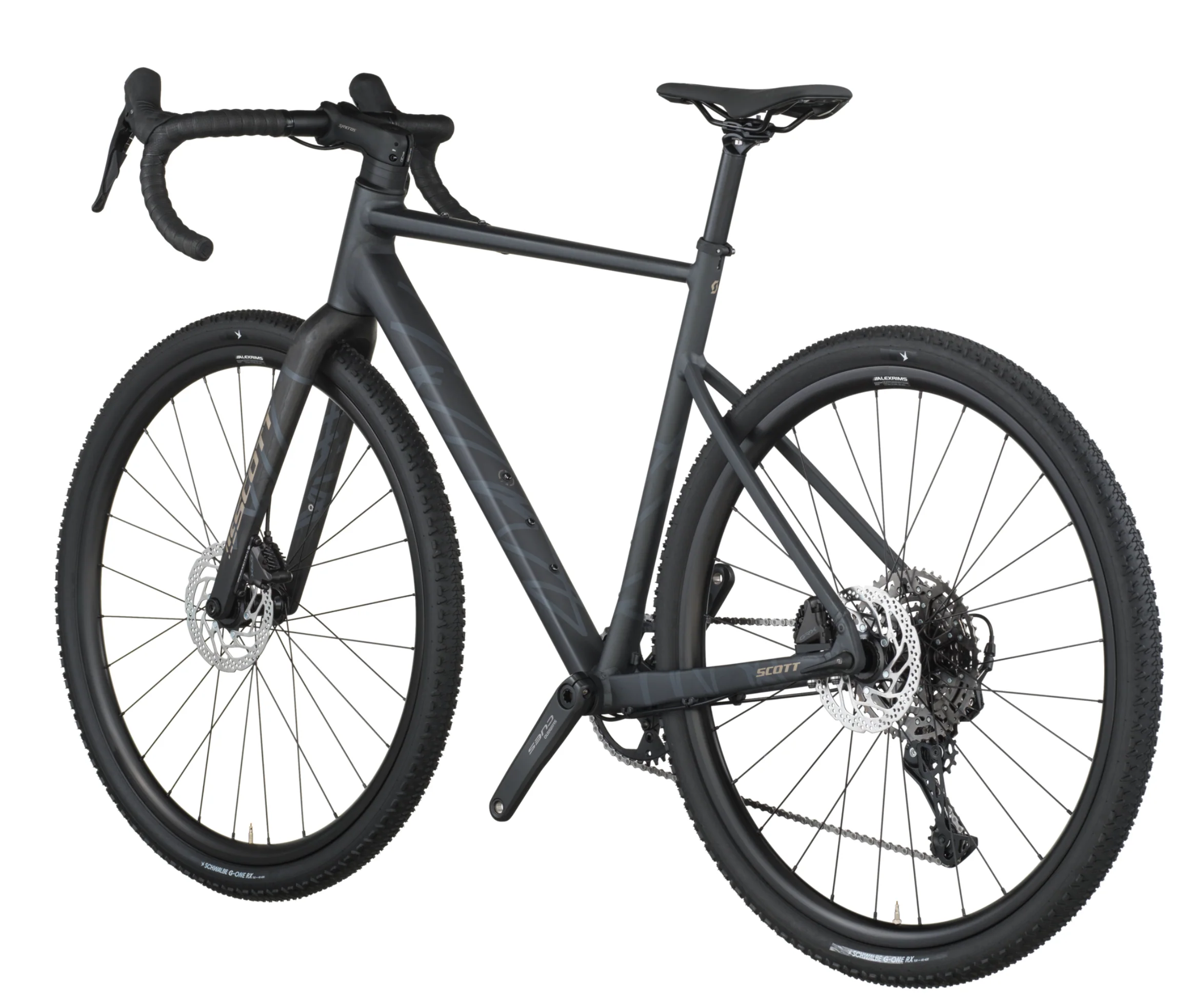Scott Speedster Gravel 30 Gravel Bike In Black - Image 3