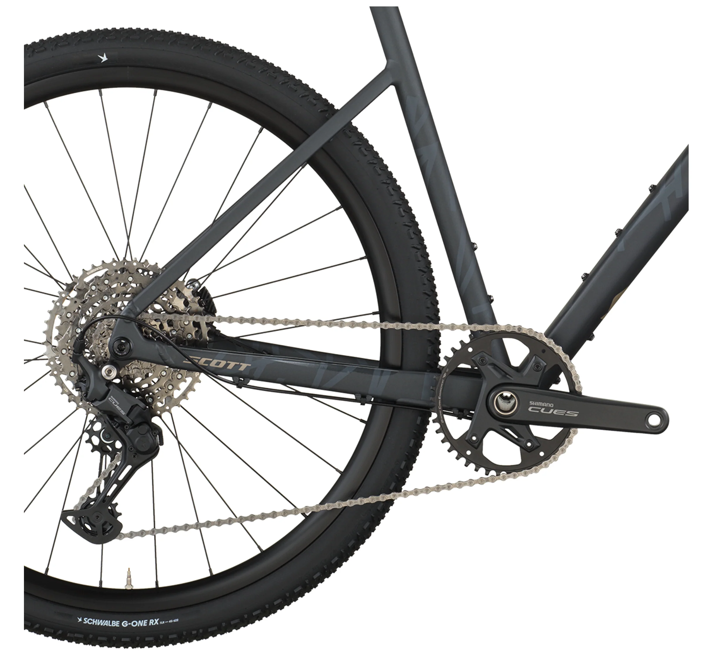 Scott Speedster Gravel 30 Gravel Bike In Black - Image 4