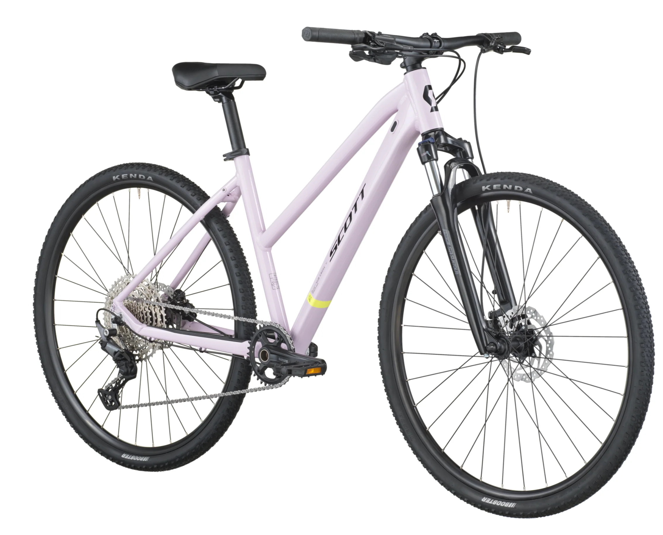 Scott Sub Cross 10 Slope Urban Bike - Violet Pink - Image 2
