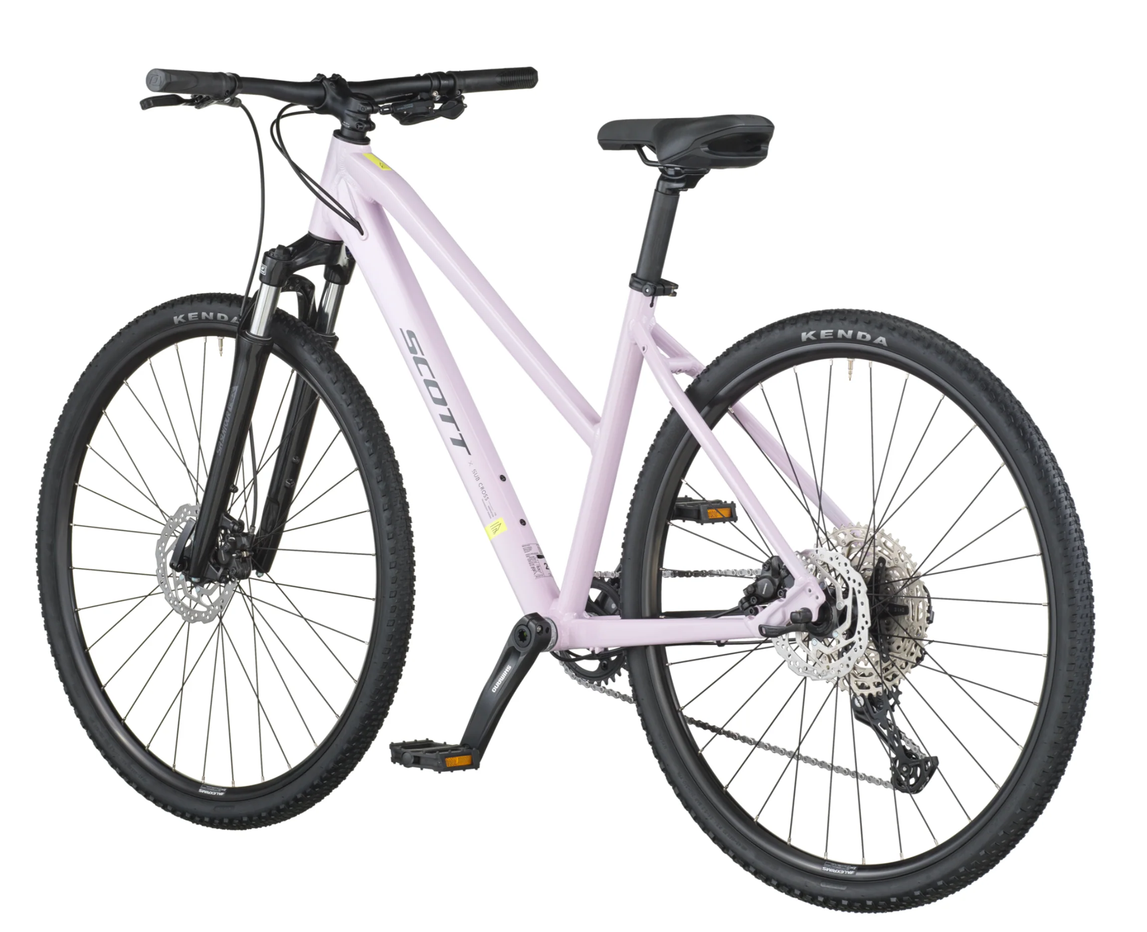 Scott Sub Cross 10 Slope Urban Bike - Violet Pink - Image 3
