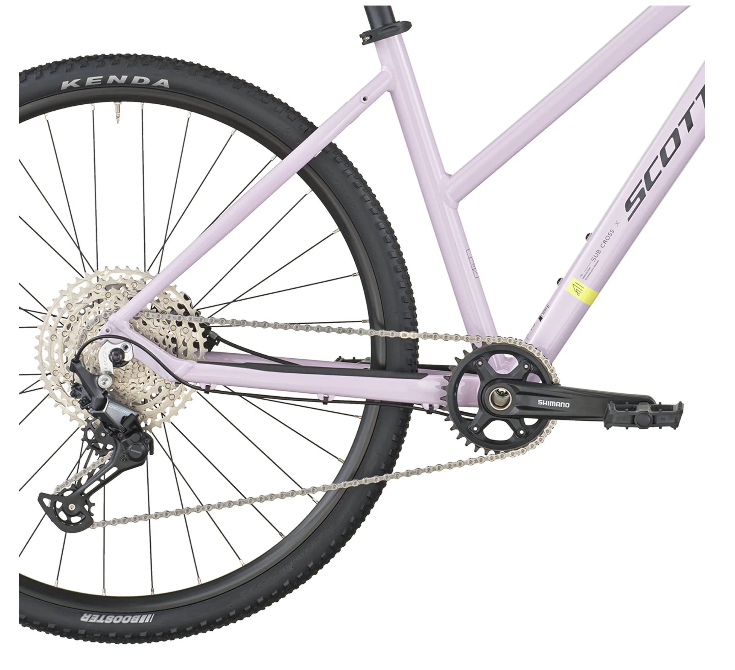 Scott Sub Cross 10 Slope Urban Bike - Violet Pink - Image 4