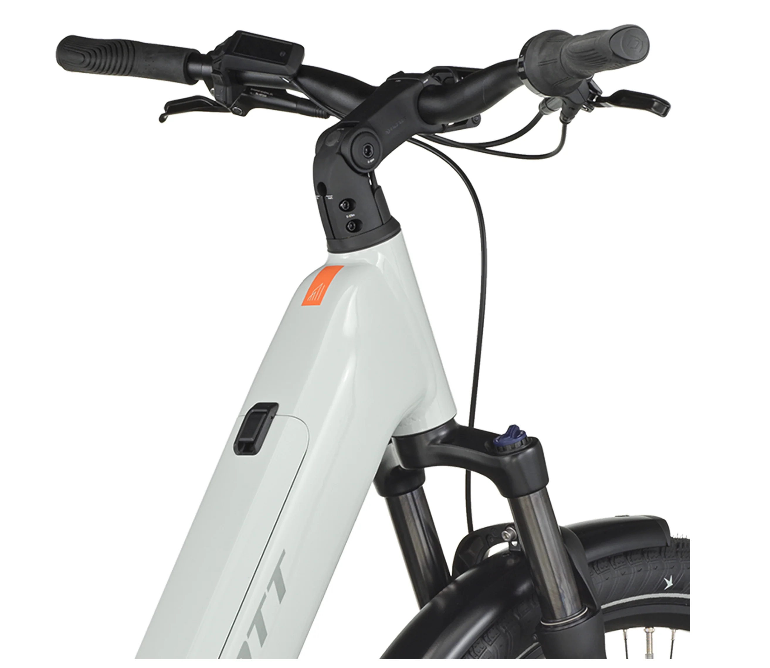 Scott Sub Tour 20 Wave Electric Hybrid Bike In Classic Grey - Image 5