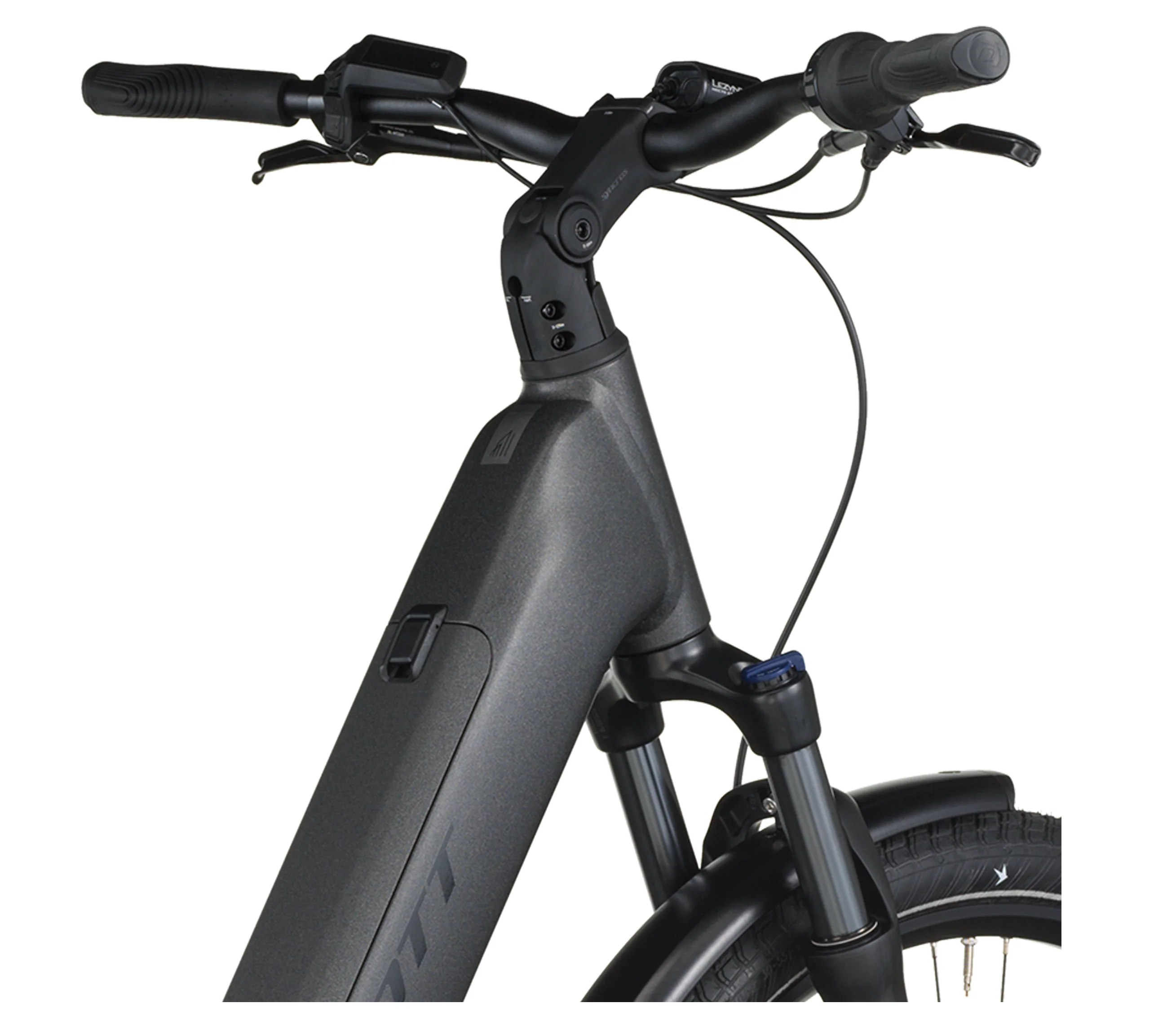 Scott Sub Tour 30 Wave Electric Hybrid Bike In Midnight Grey - Image 4