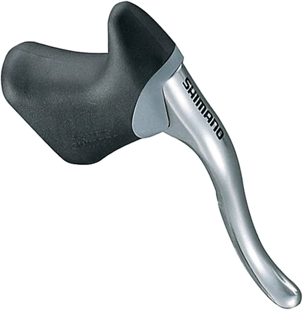 Shimano BL-R400 Brake Levers In Silver/Black - Image 3