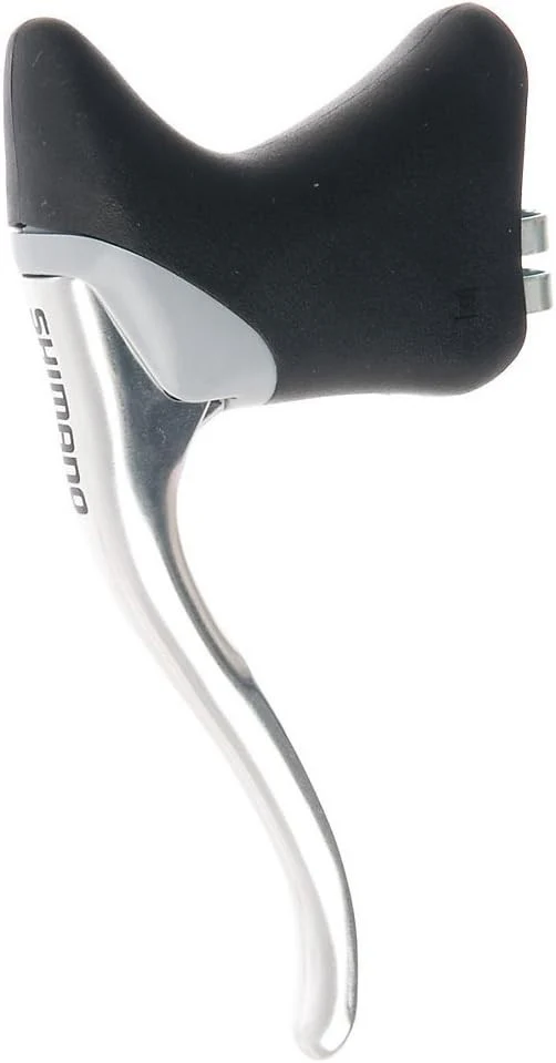 Shimano BL-R400 Brake Levers In Silver/Black - Image 4