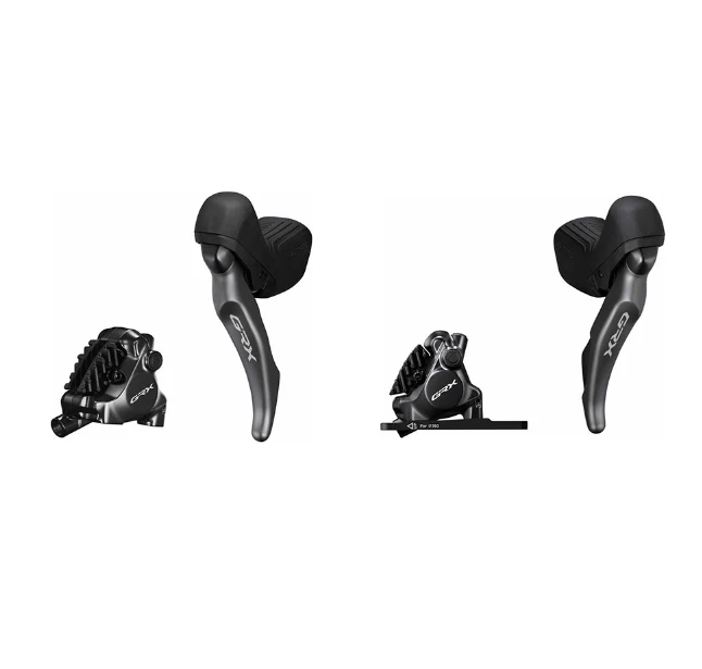 Shimano BL-RX820 STI GRX Hydraulic Disc Brake Lever With BR-RX820 Calliper Flat Mount - Image 5