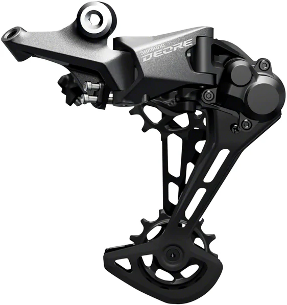 Shimano Deore RD-M5100 Shadow+ SGS Long Cage 11 Speed Rear Derailleur in Black - Image 3