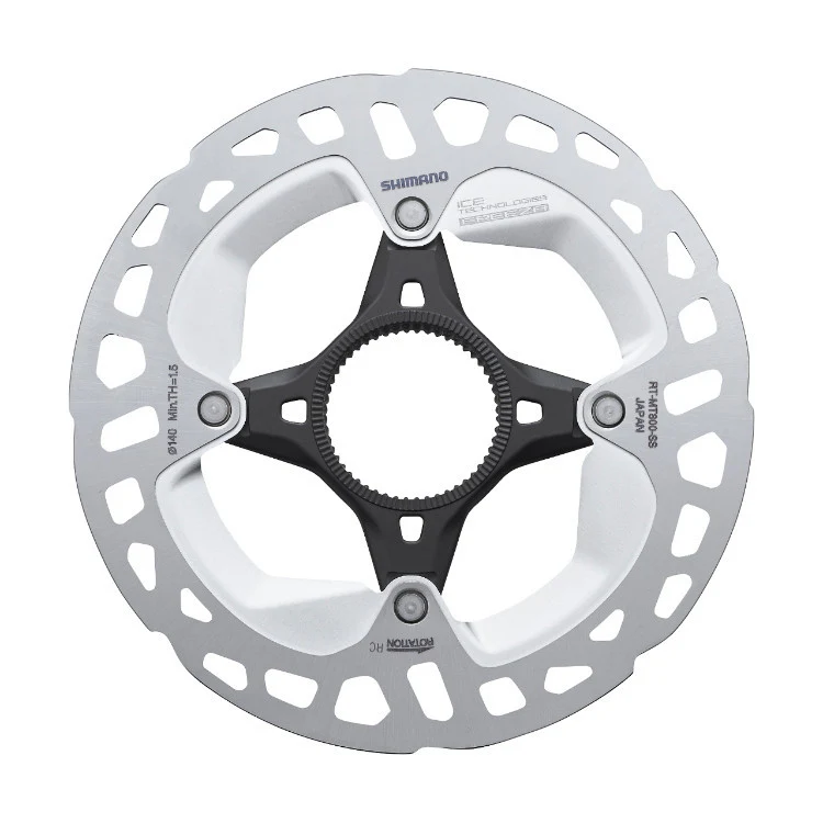 Shimano Deore XT MT800 Centre Lock Rotor - ICE TECHNOLOGIES FREEZA External Lockring - Image 4