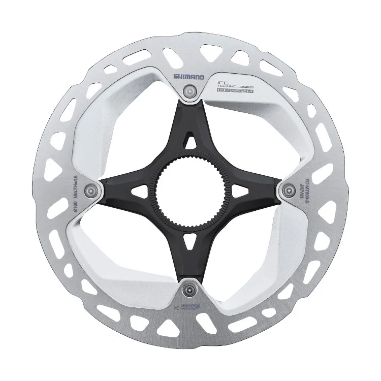 Shimano Deore XT MT800 Centre Lock Rotor - ICE TECHNOLOGIES FREEZA Internal Lockring - Image 3