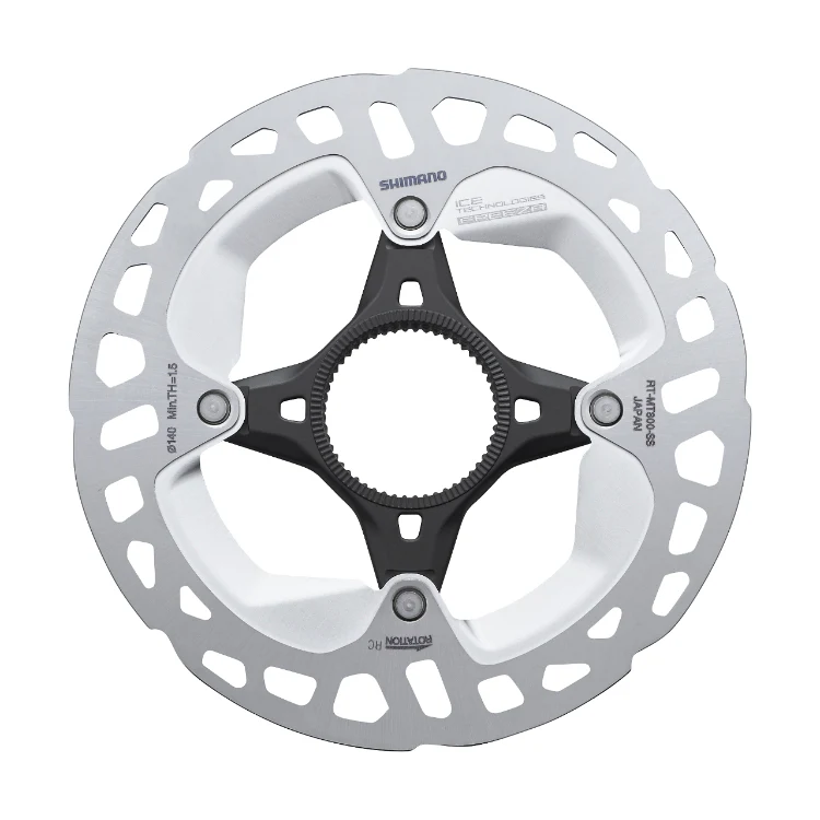 Shimano Deore XT MT800 Centre Lock Rotor - ICE TECHNOLOGIES FREEZA Internal Lockring - Image 5