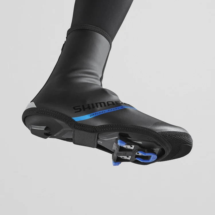 Shimano Dual Fit Thermal Overshoes In Black  | SPD-SL & SPD Shoe Compatible - Image 4