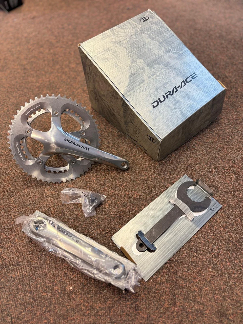 Shimano Dura-Ace 7800 10 Speed Double Chainset | FC-7800