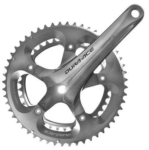 Shimano Dura-Ace 7800 10 Speed Double Chainset | FC-7800 - Image 2