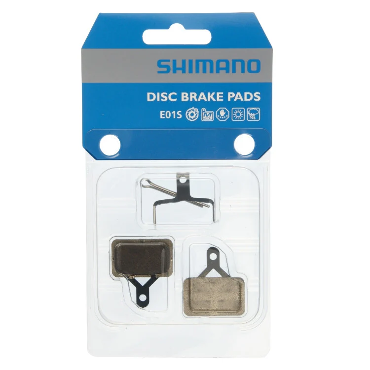 Shimano E01S Sintered Steel Backed Disc Brake Pads For DEORE BR-M575, BR-M486, BR-M485 - Image 2