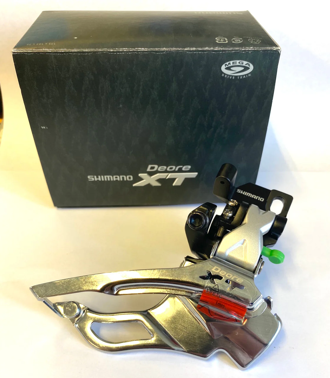 himano FD-M771-D Deore XT Triple 9 Speed Direct Mount Front Derailleur Boxed - Image 5
