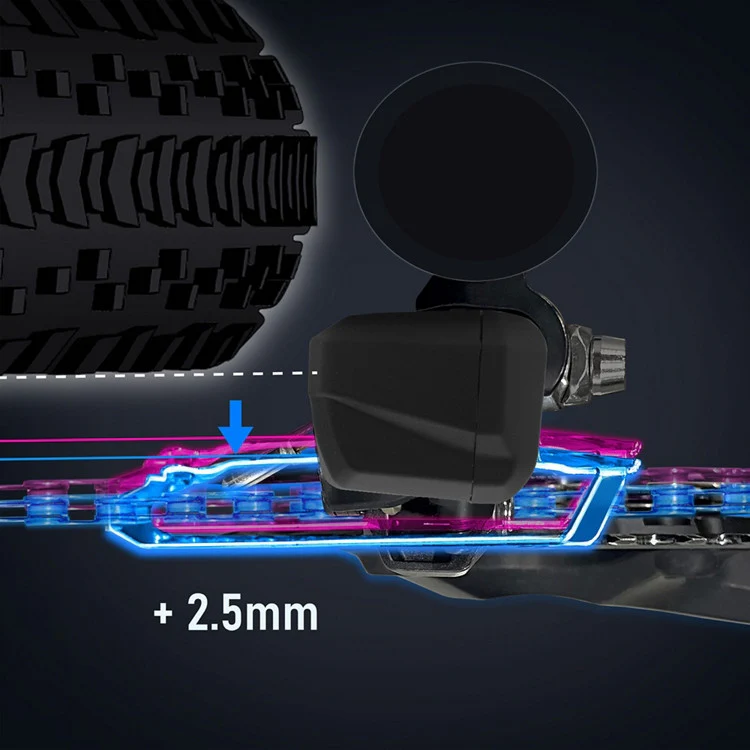 Shimano FD-RX825 GRX Di2 12 Speed Double Wireless Gravel Front Mech Braze-On - Image 5