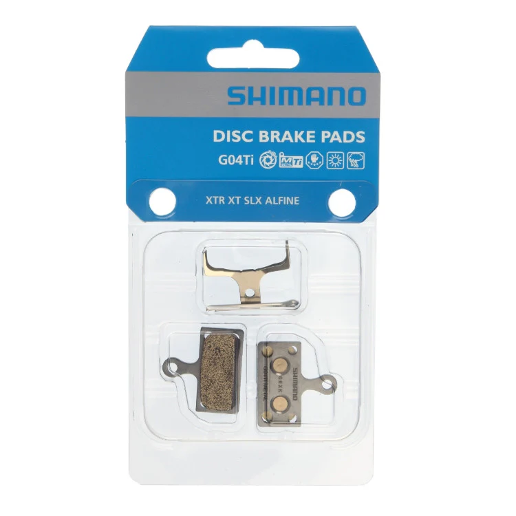 Shimano G04TI Sintered Titanium Backed Disc Brake Pads For XTR, DEORE XT,  SLX, DEORE - Image 2