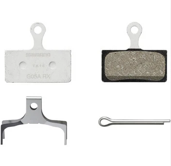 Shimano G05A-RX Resin Alloy Backed Disc Brake Pads For XTR, ULTEGRA, DEORE XT, SLX, DEORE, SORA Fits G02A G03A Y2R298010 - Image 2