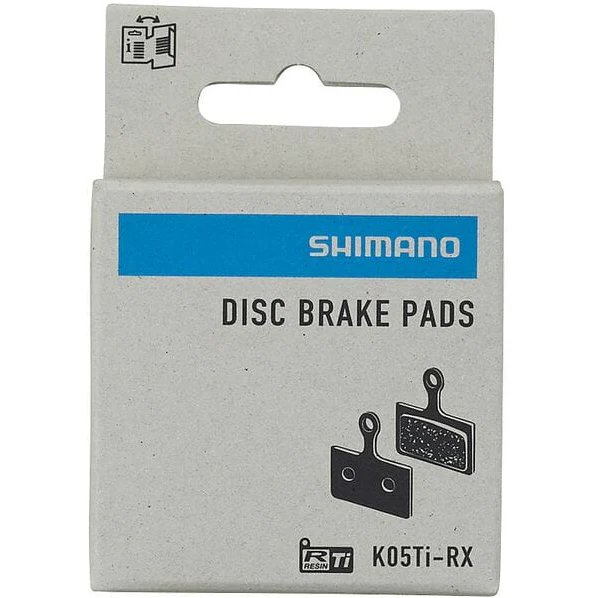 Shimano K05TI-RX Resin Titanium Backed Disc Brake Pads For Dura-Ace, SLX, Ultegra, XTR, 105, Tiagra, GRX - Image 2