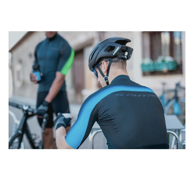 Shimano Men's S-PHYRE Flash Short Sleeve Jersey In Black/Blue All Sizes RRP £169.99 - Image 4
