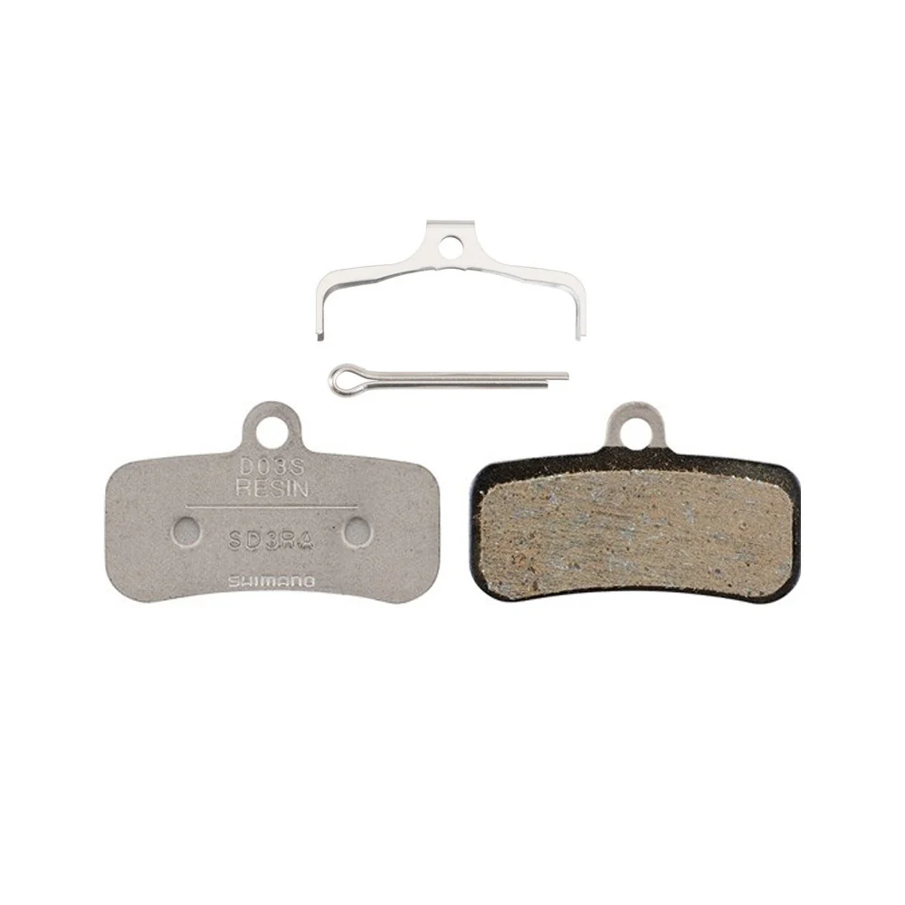 Shimano MTB D03S Steel Backed Resin Mountain Bike Brake Pads Fits - BR-MT420, Deore XT BR-M8020, BR-M8120 - Image 2