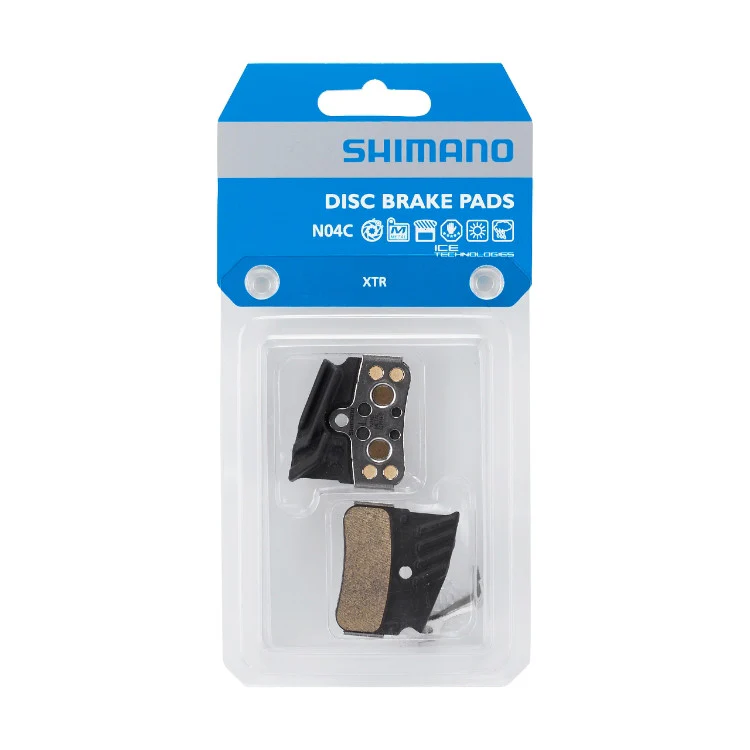 Shimano N04C Sintered Disc Brake Pads For BR-M9120, BR-M8120, BR-M7120 - Image 2