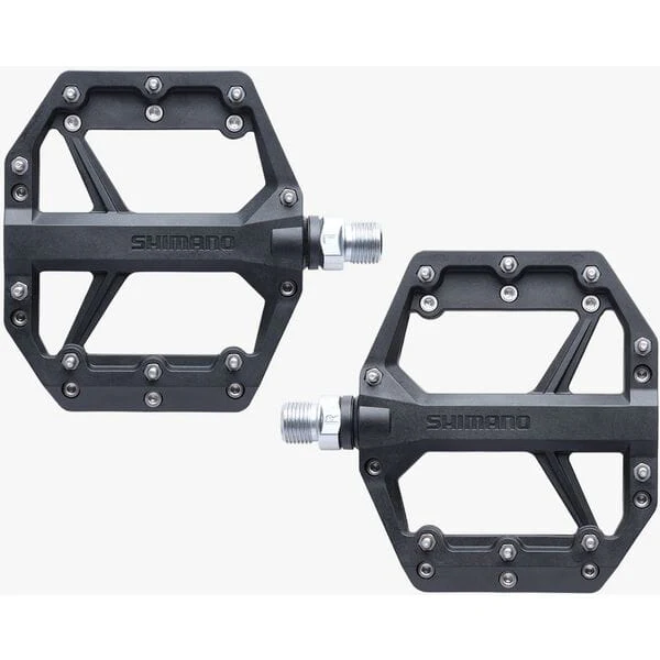 Shimano PD-GR400 Resin Flat Pedals In Black - Image 4